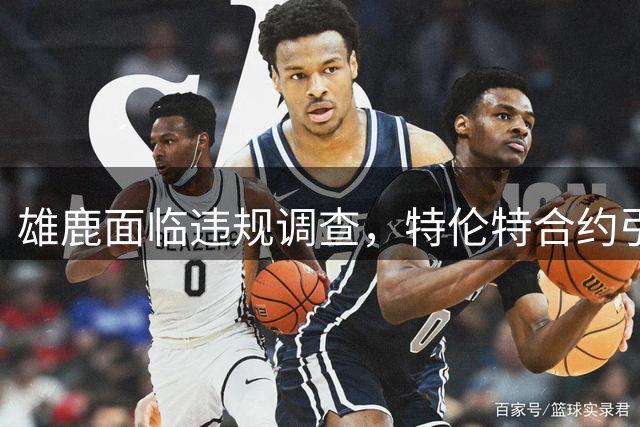 雄鹿面临违规调查，特伦特合约引关注
